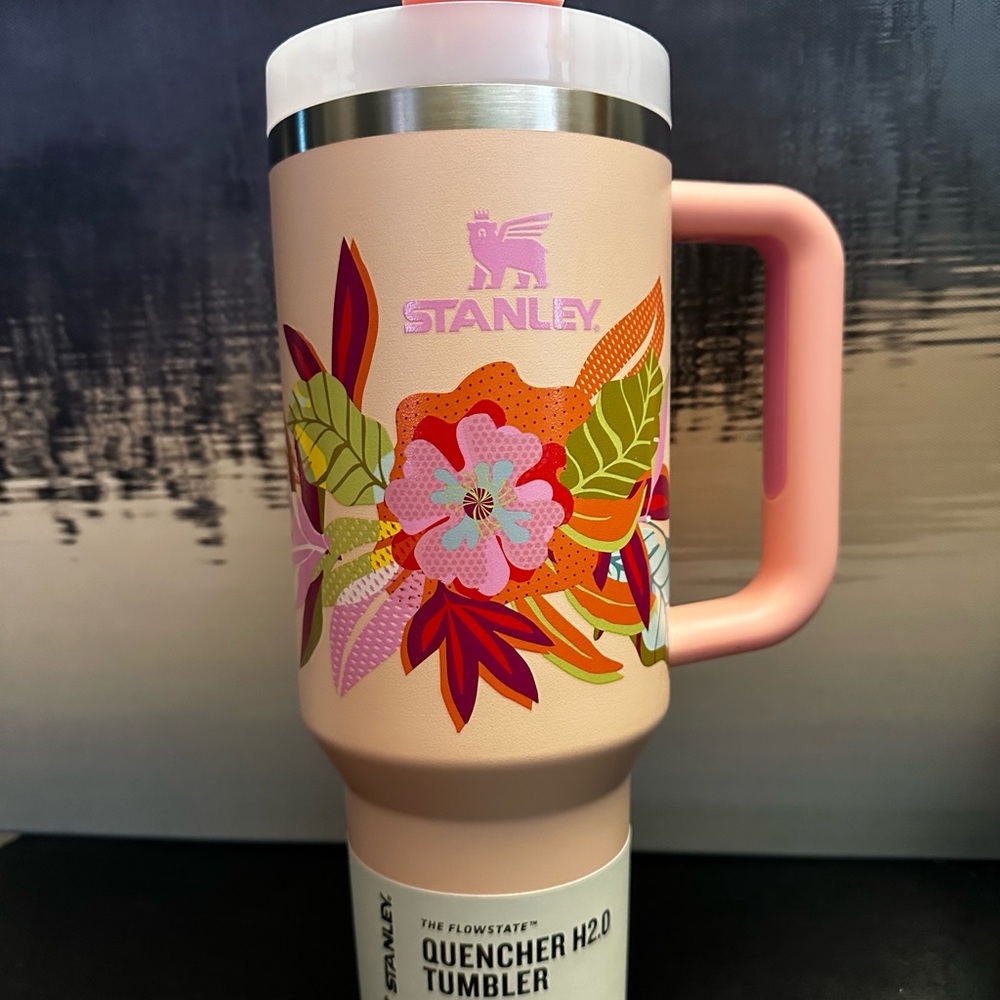 Mother’s Day Edition 2024 Pink floral Stanley 40oz